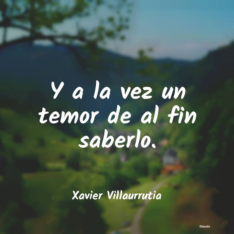 Frases de Xavier Villaurrutia