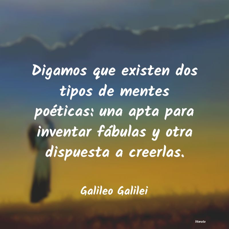 Frases de Galileo Galilei