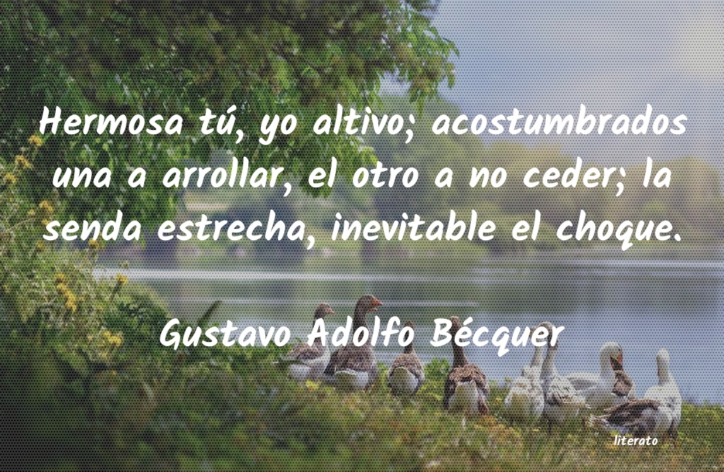 Frases de Gustavo Adolfo Bécquer