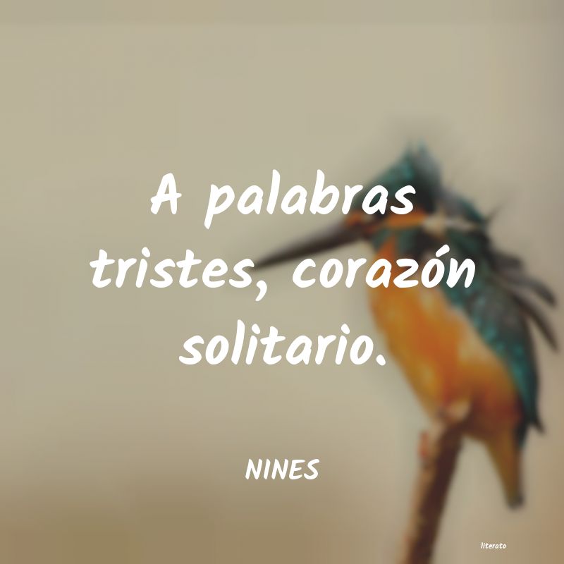 Frases de NINES