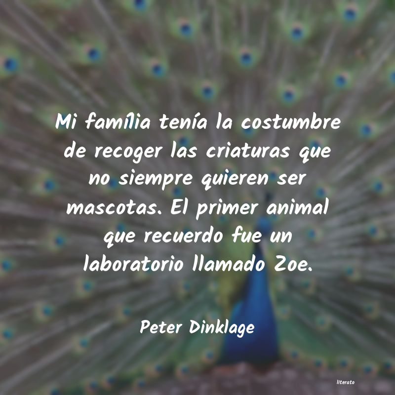 Frases de Peter Dinklage