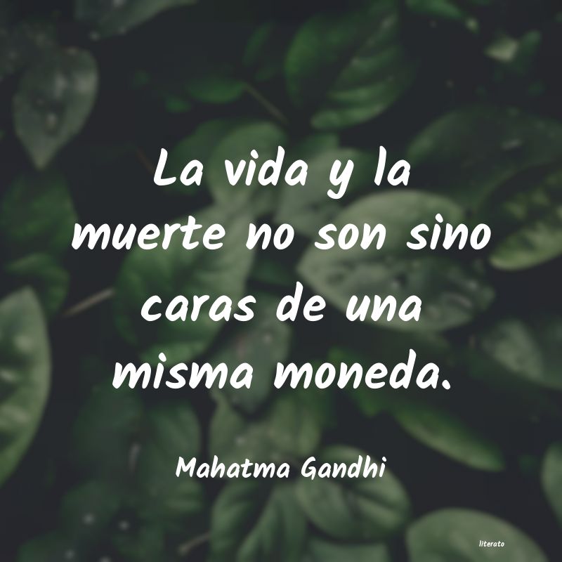 Frases de Mahatma Gandhi