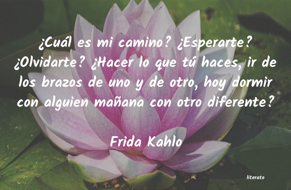 Frases de Frida Kahlo