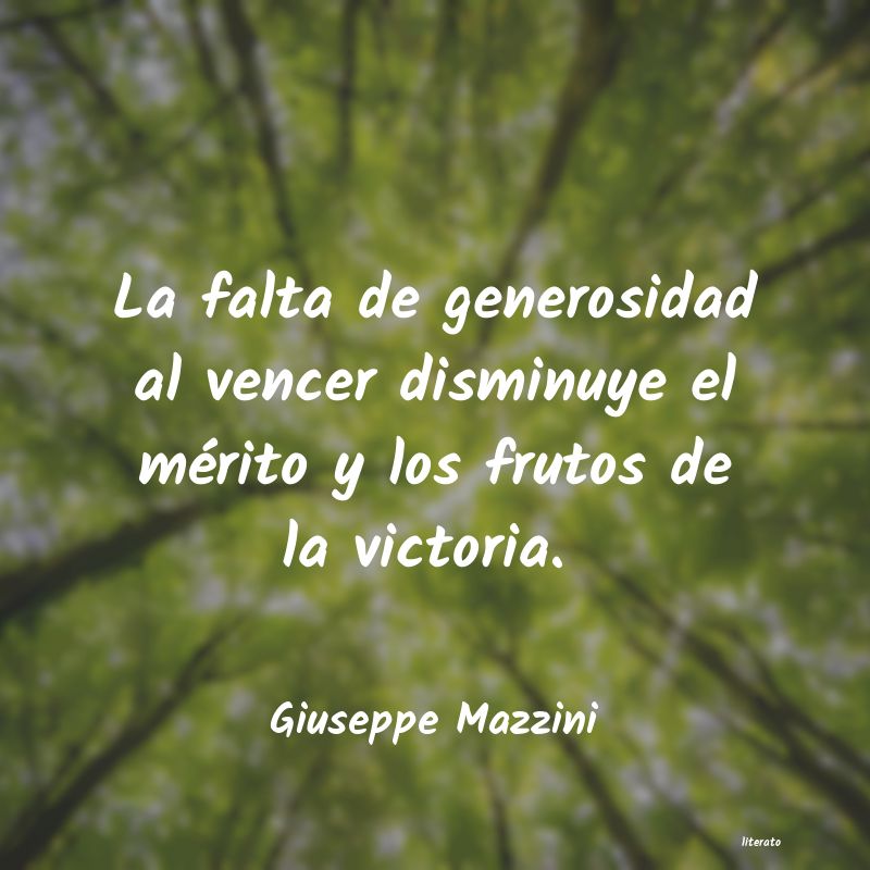 Frases de Giuseppe Mazzini