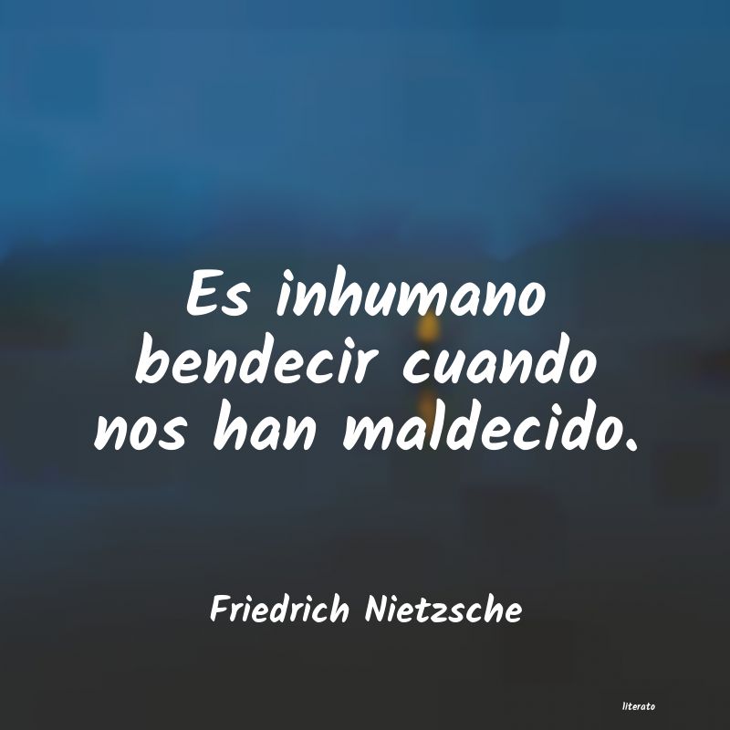 Frases de Friedrich Nietzsche