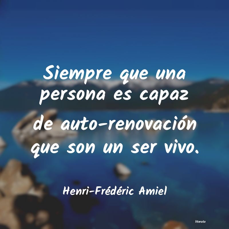 Frases de Henri-Frédéric Amiel