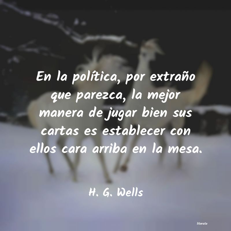 Frases de H. G. Wells