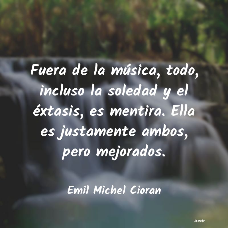 Frases de Emil Michel Cioran