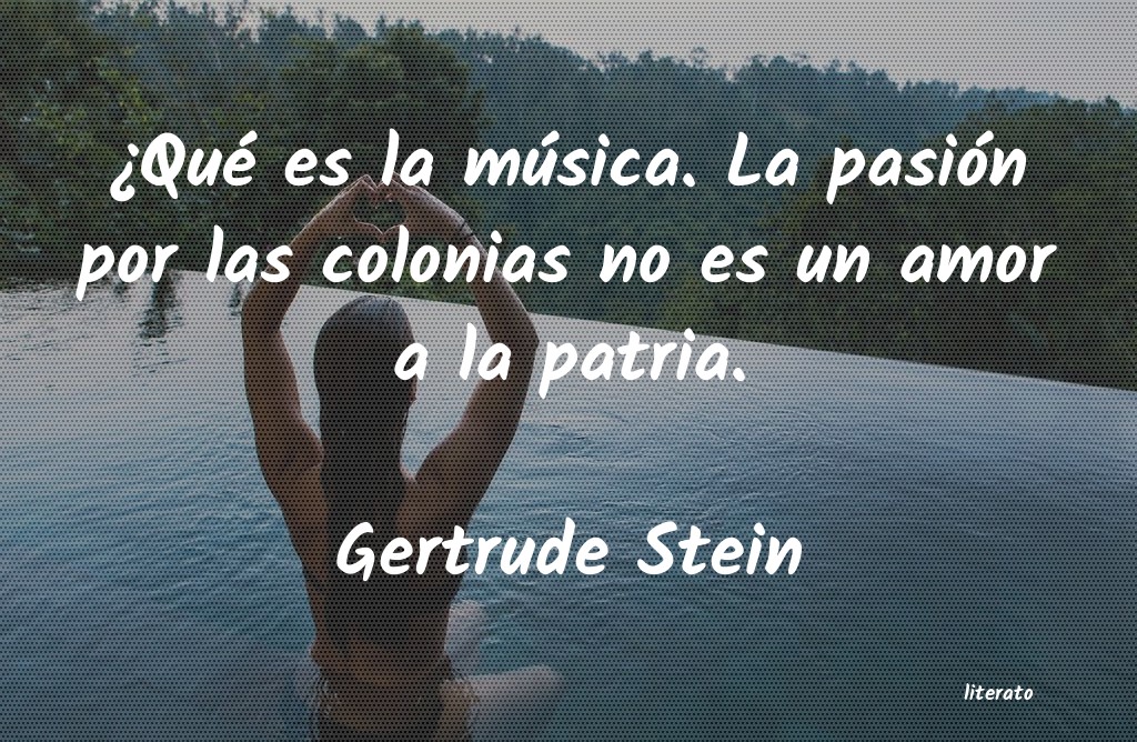 frases de Gertrude Stein