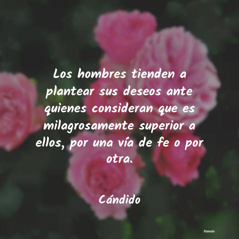 frases de CÃ¡ndido