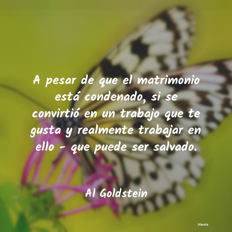 frases de Al Goldstein