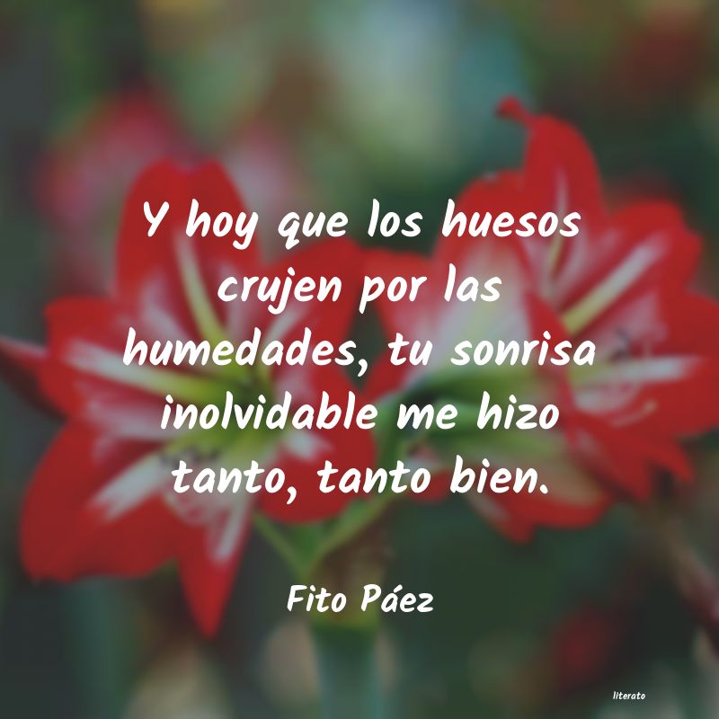 Frases de Fito Páez