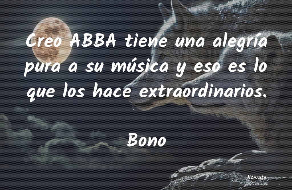 Frases de Bono