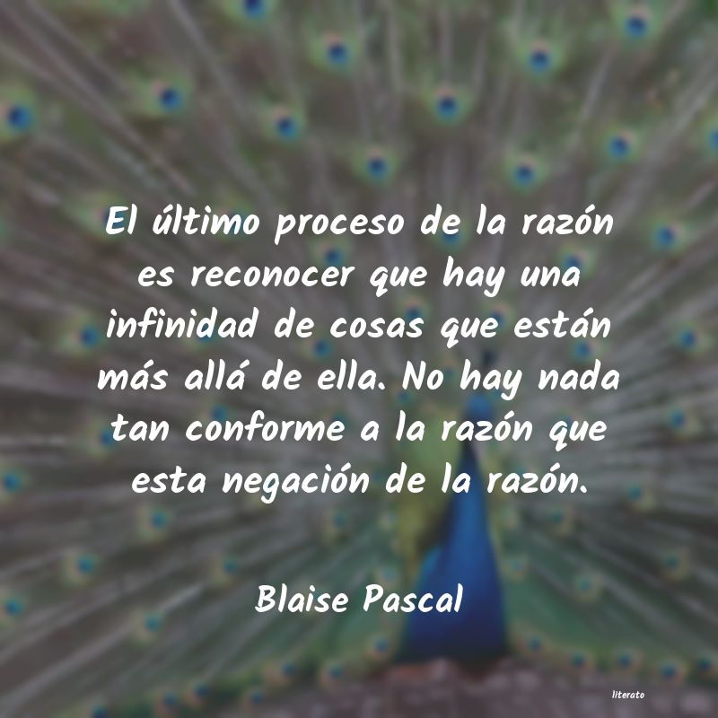 Frases de Blaise Pascal