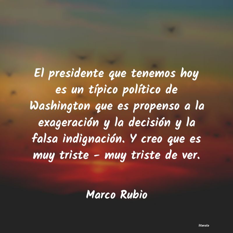 frases de Marco Rubio