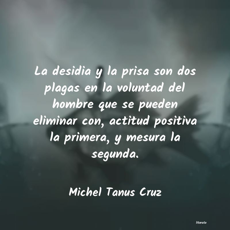 frases de Michel Tanus Cruz