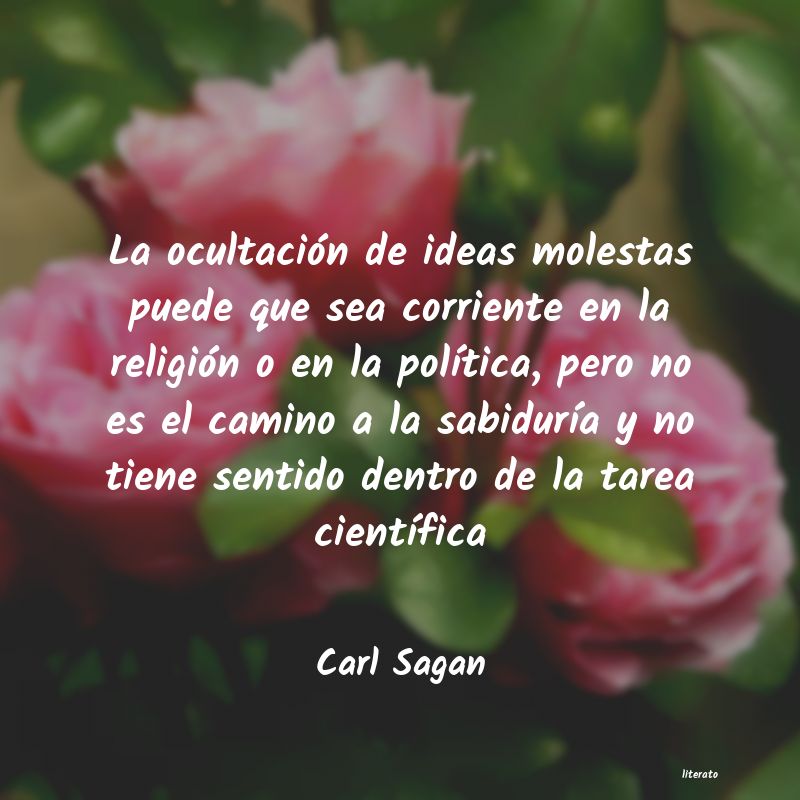 frases de Carl Sagan