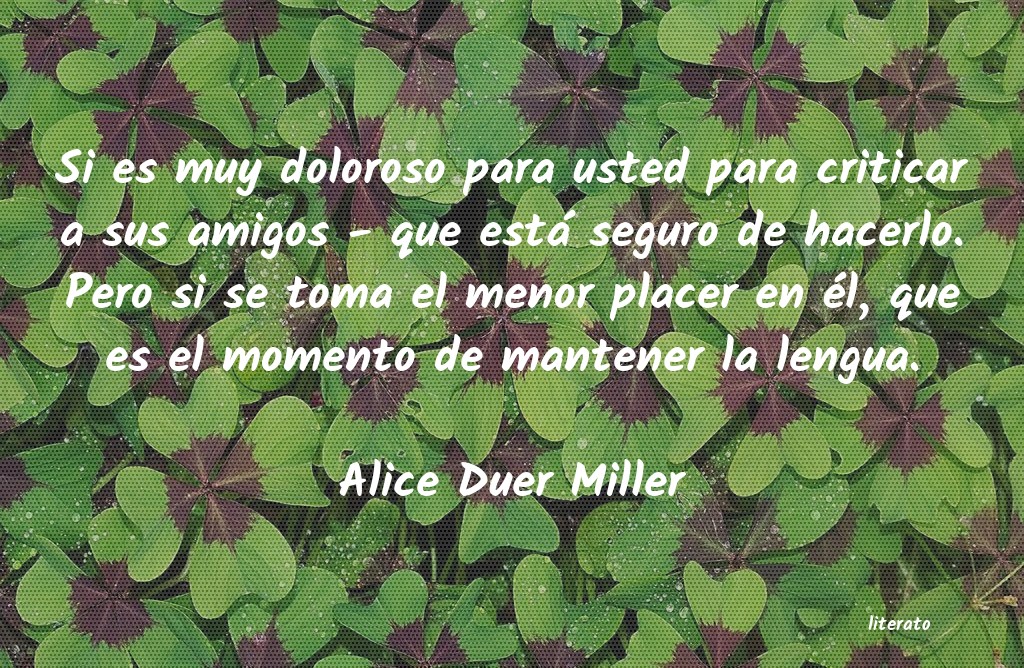 frases de Alice Duer Miller