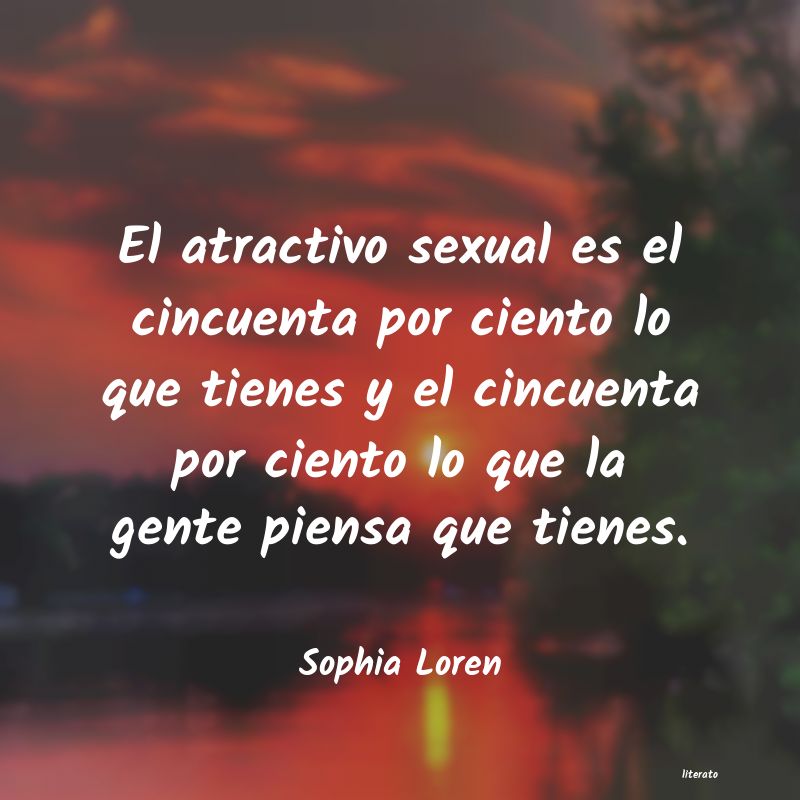 frases de Sophia Loren