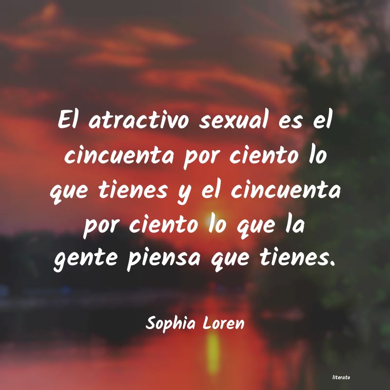 Frases de Sophia Loren