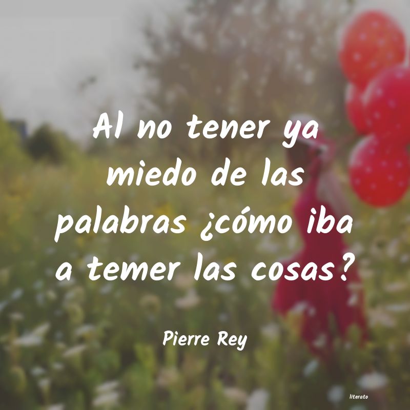 Frases de Pierre Rey