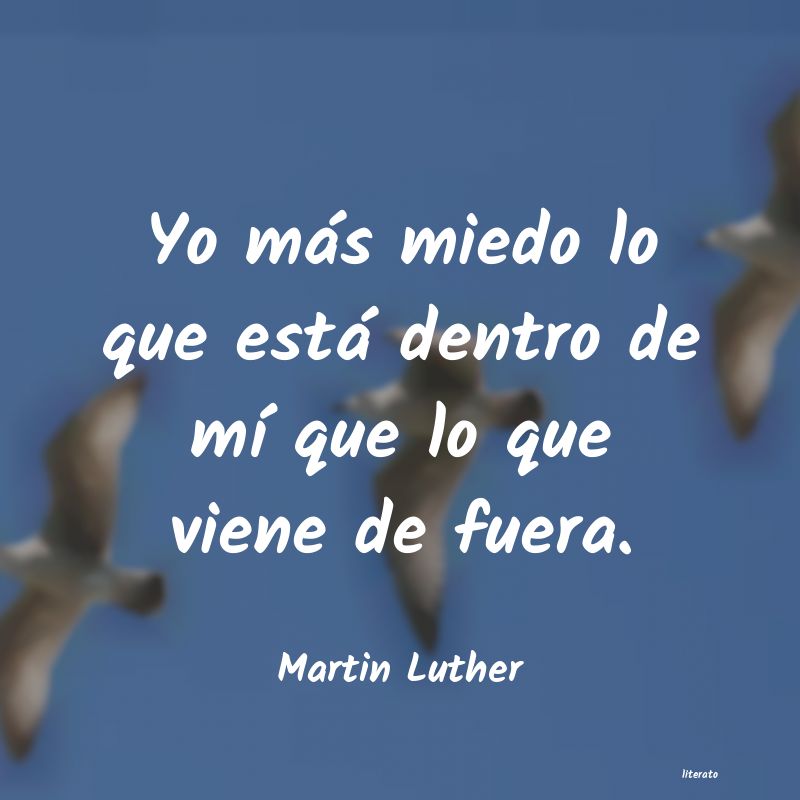 Frases de Martin Luther