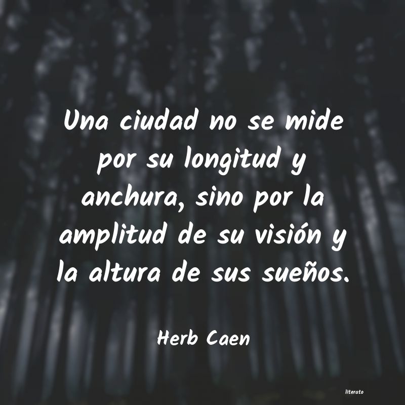 frases de Herb Caen