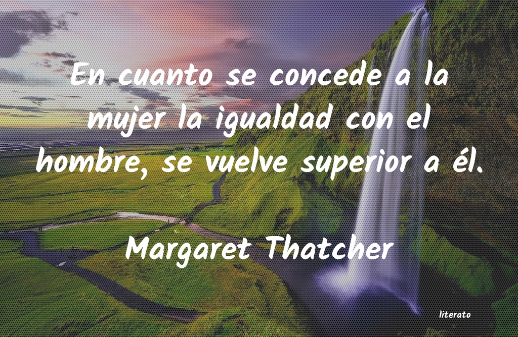 frases de Margaret Thatcher