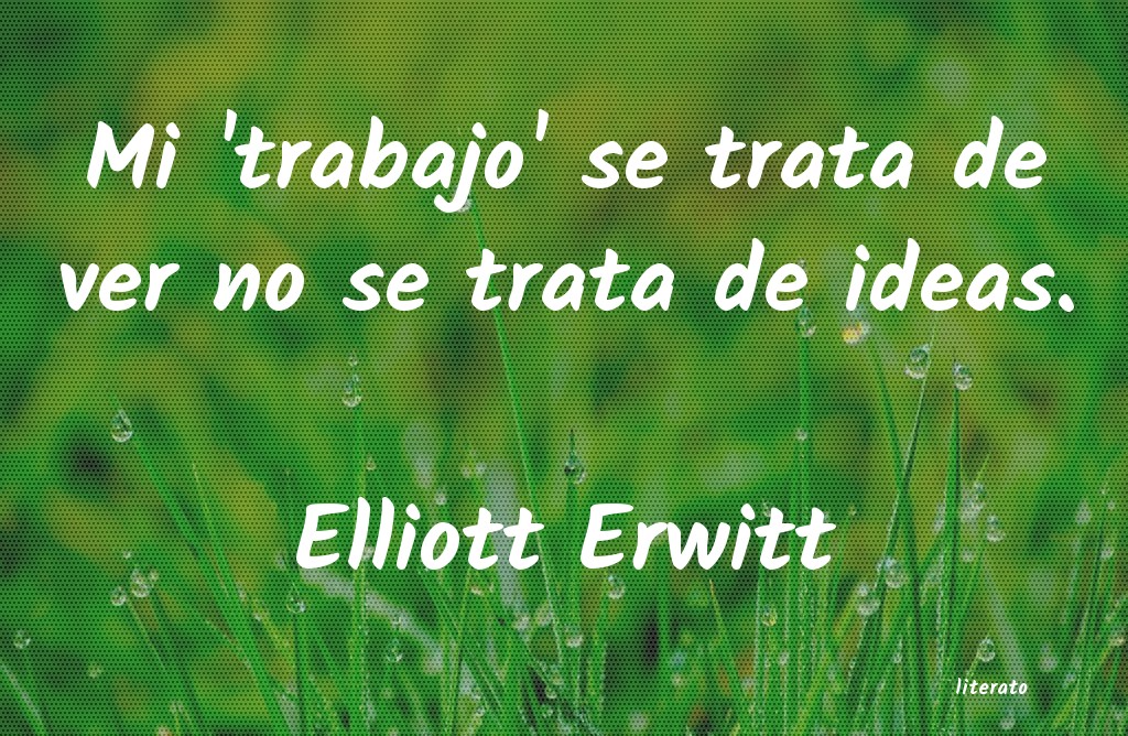 Frases de Elliott Erwitt