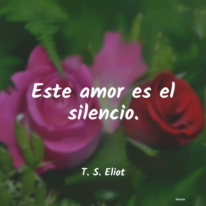 frases de T. S. Eliot