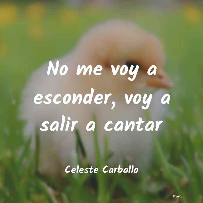 Frases de Celeste Carballo