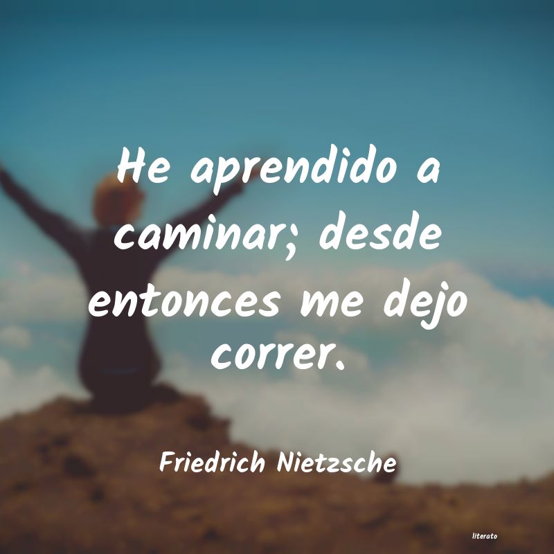 frases de caminar