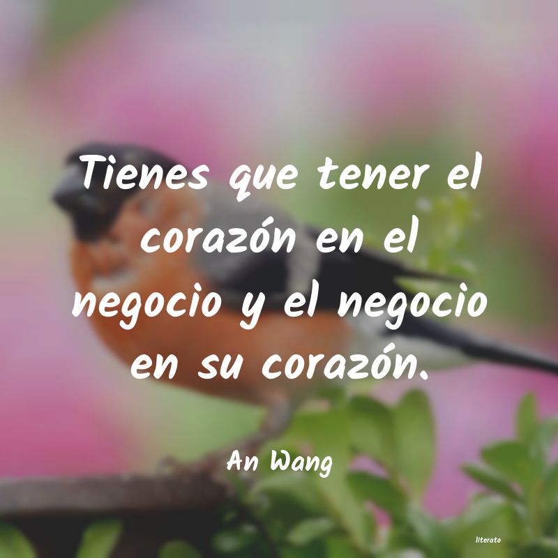 frases de An Wang