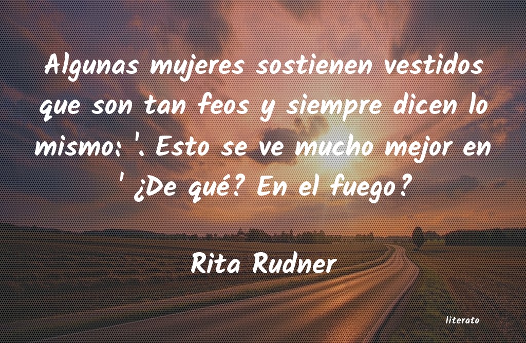 Frases de Rita Rudner