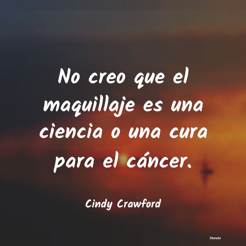 Frases de Cindy Crawford