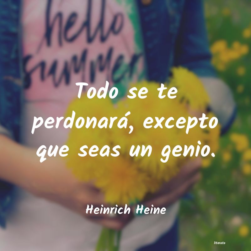 Frases de Heinrich Heine