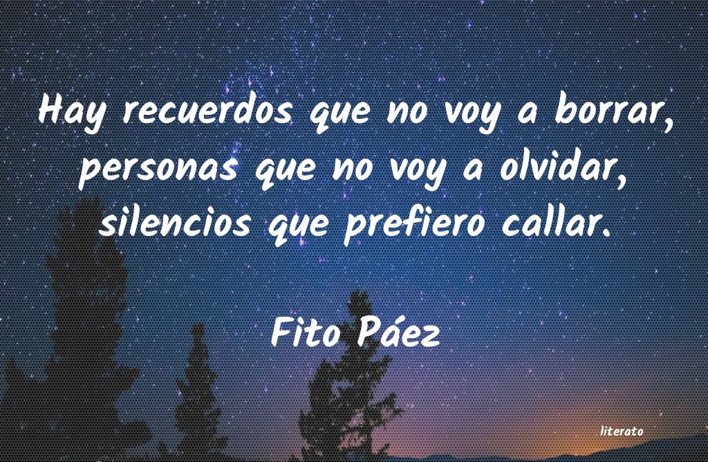 frases de Fito Páez