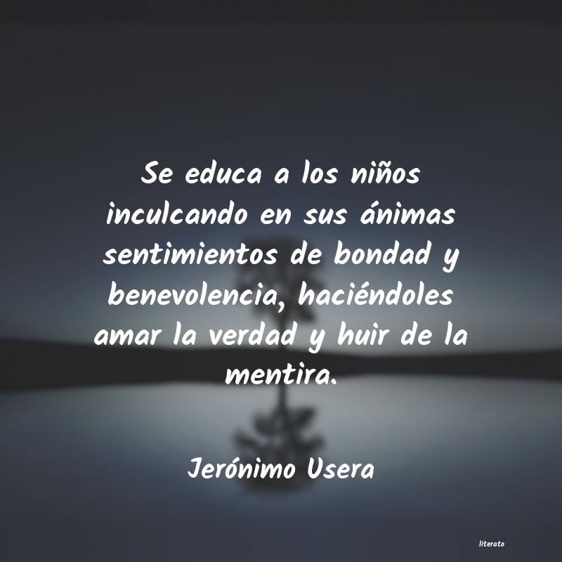 Frases de Jerónimo Usera