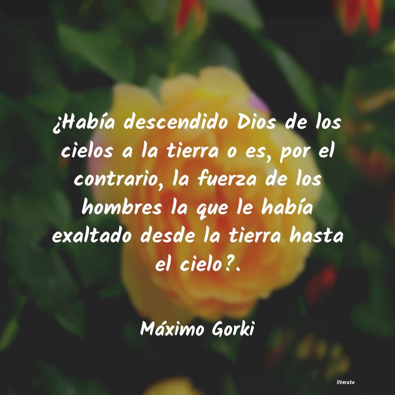 Frases de Máximo Gorki