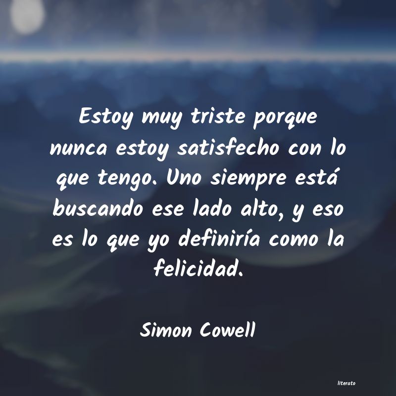 frases de Simon Cowell