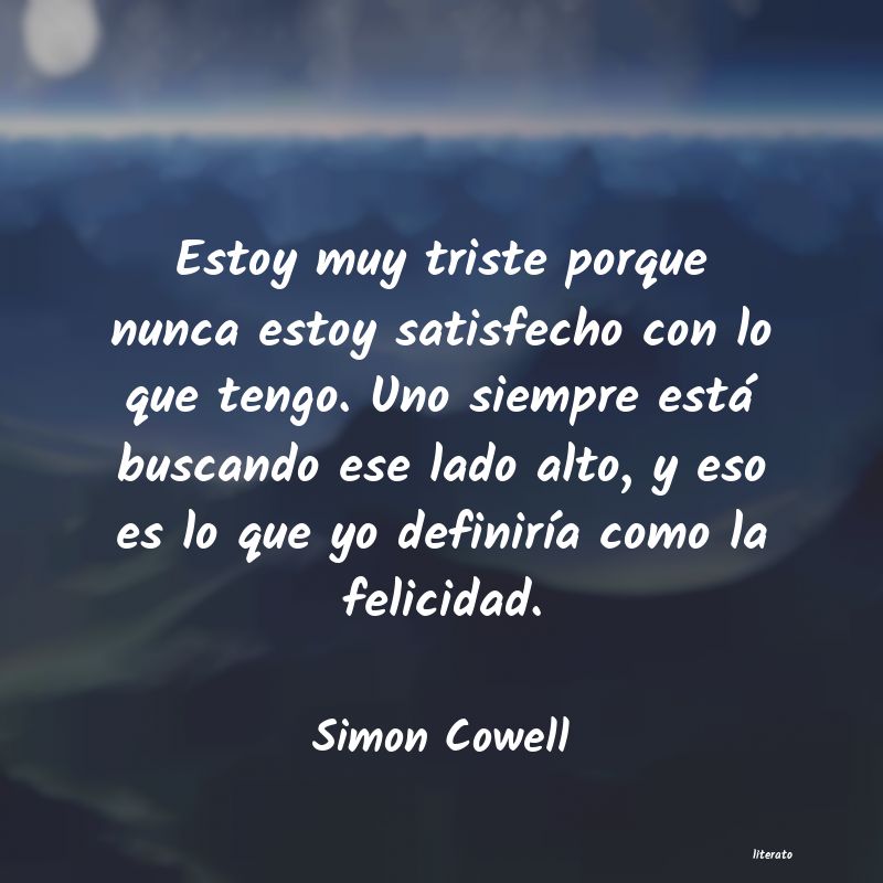 Frases de Simon Cowell