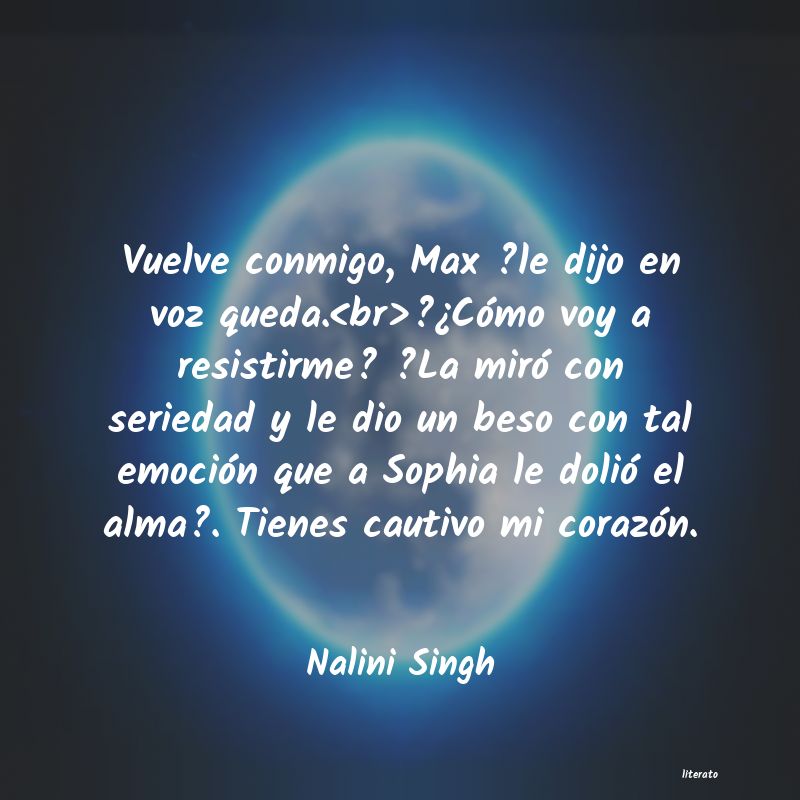 Frases de Nalini Singh