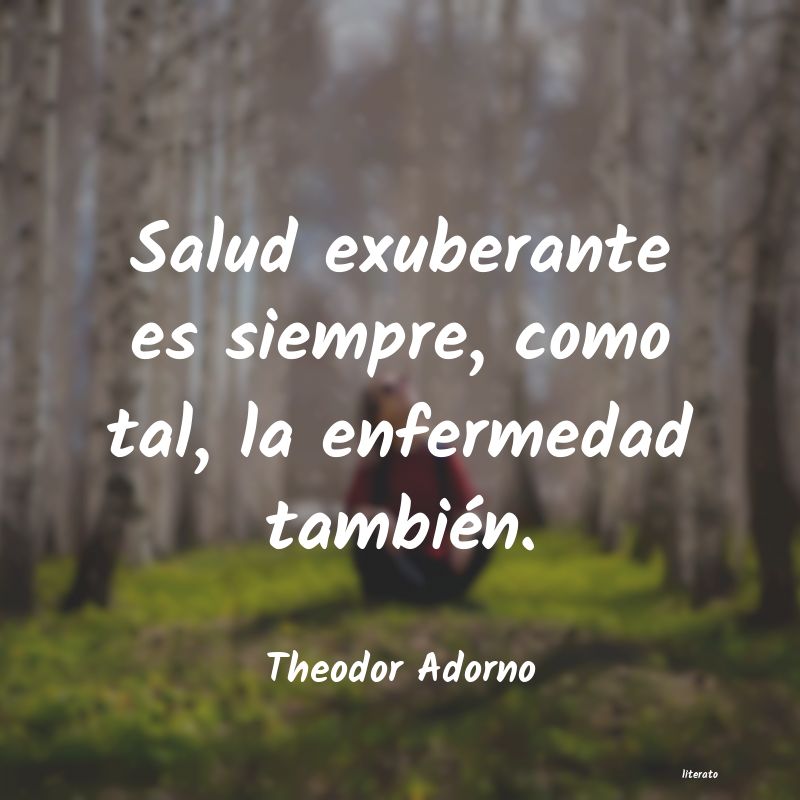 Frases de Theodor Adorno