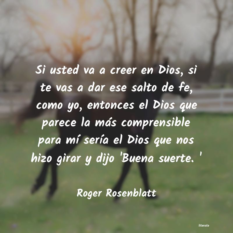 Frases de Roger Rosenblatt