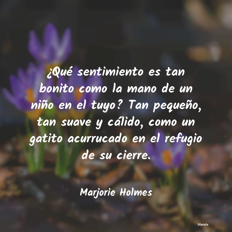 Frases de Marjorie Holmes