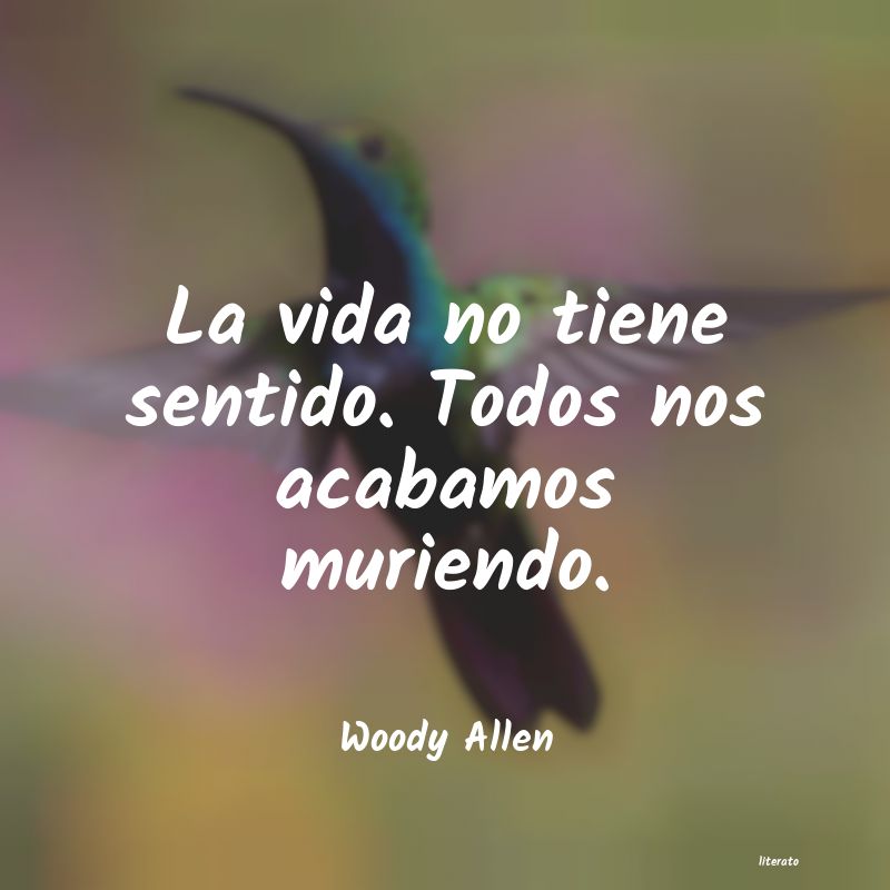 Frases de Woody Allen