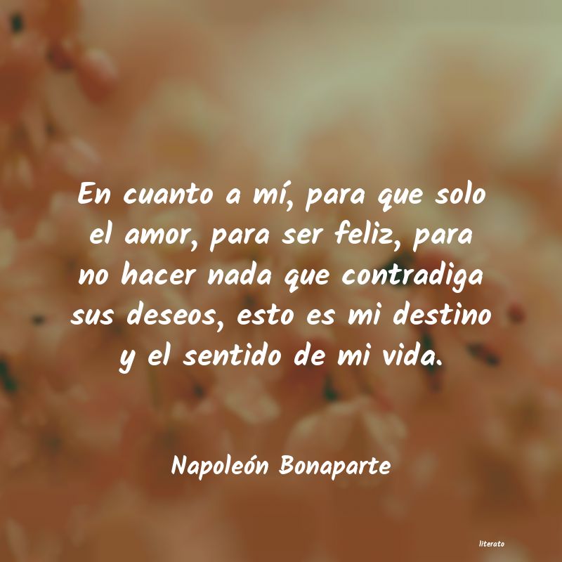 frases de Napoleón Bonaparte