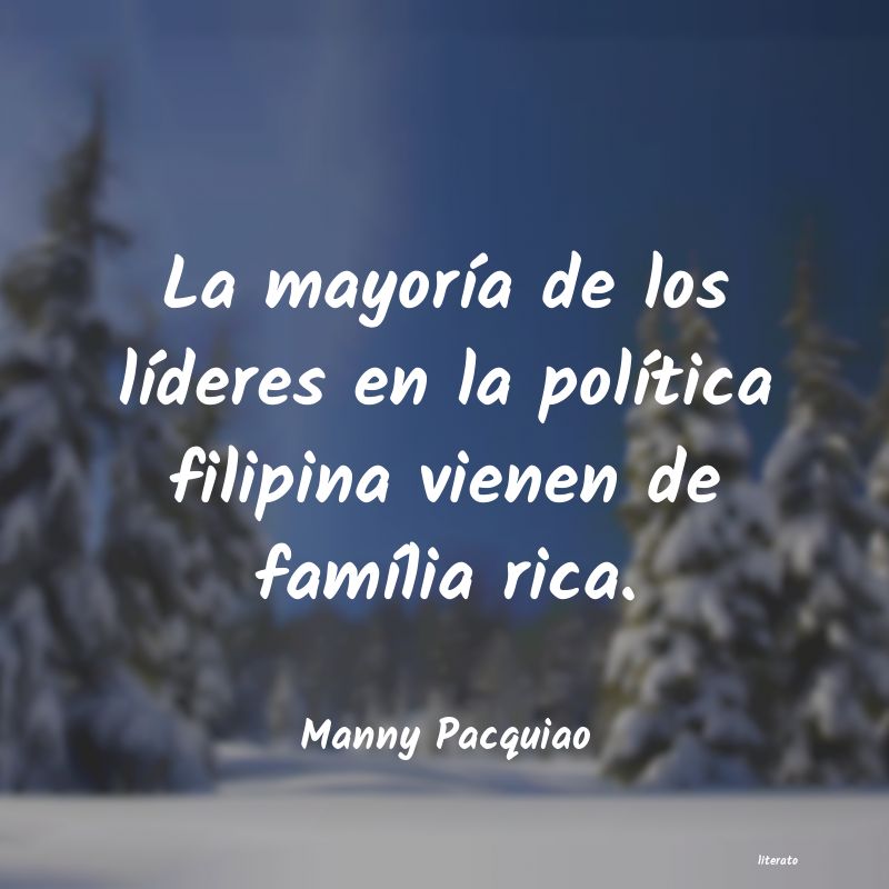 Frases de Manny Pacquiao