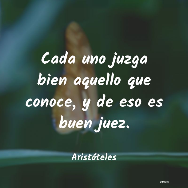 Frases de Aristóteles