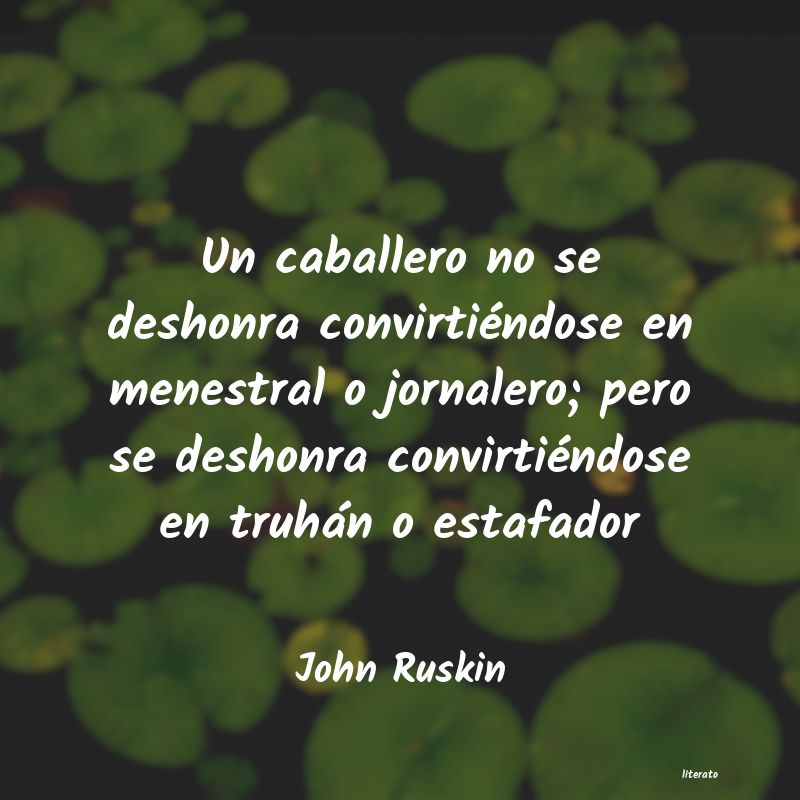 Frases de John Ruskin